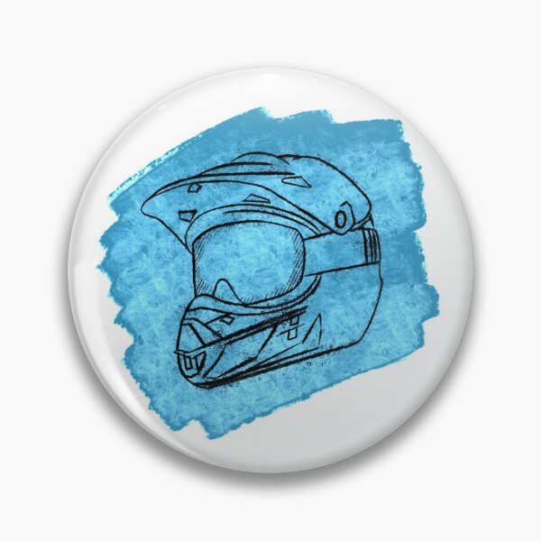 Item preview, Biker helmet blue designed and sold by yenniverdesign.