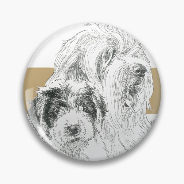 Item preview, Old English Sheepdog Father & Son designed and sold by BarbBarcikKeith.