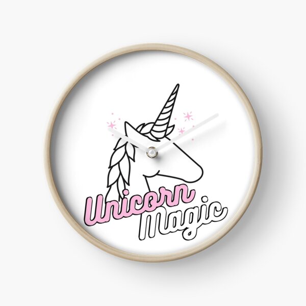 Unicorn Magic Clock
