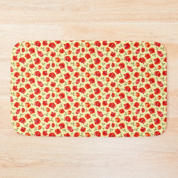 Item preview, Poppies and Leaves  designed and sold by Kim Lewellyan.
