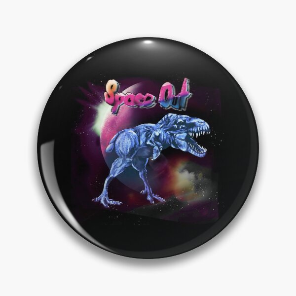 Item preview, Space Out Dinosaur Chicken in Outer Space designed and sold by iduzarts.