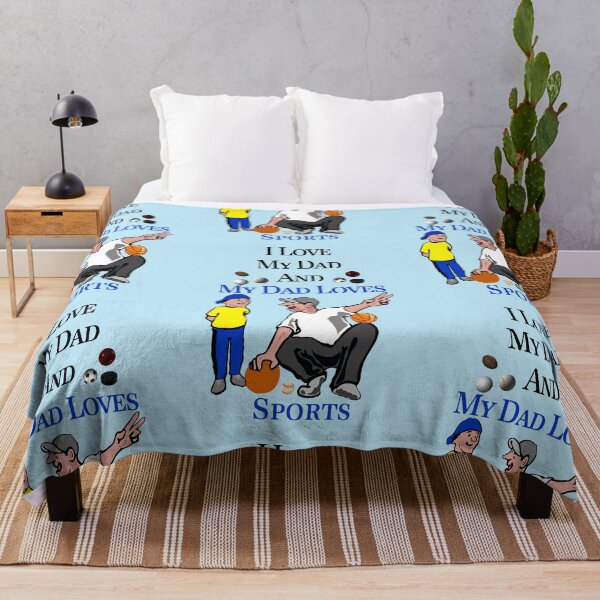 Item preview, Dad Loves Sports designed and sold by kristalcurt.