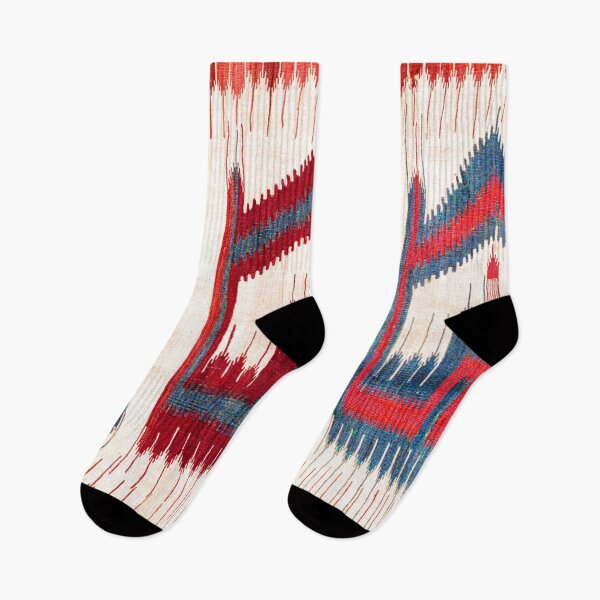 Item preview, Karapinar  Antique Turkish Kilim Saf Print designed and sold by Vicky Brago-Mitchell®.