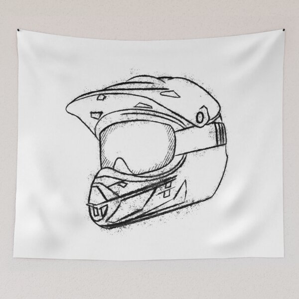 Item preview, Biker helmet designed and sold by yenniverdesign.