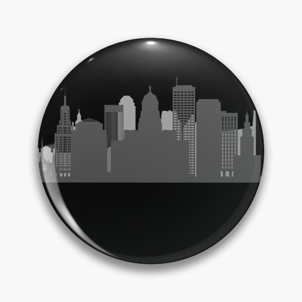 Item preview, Buffalo Nueva York - Buffalo Skyline - Buffalo NY designed and sold by MissBuffalove.