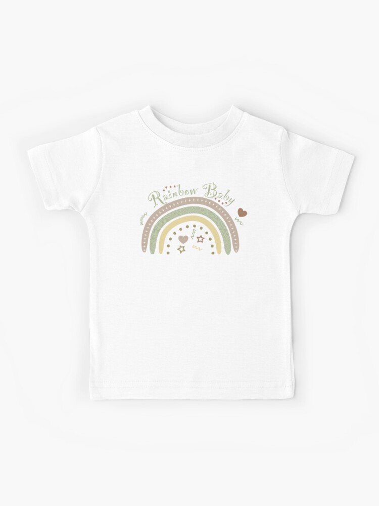 neutral rainbow baby clothes