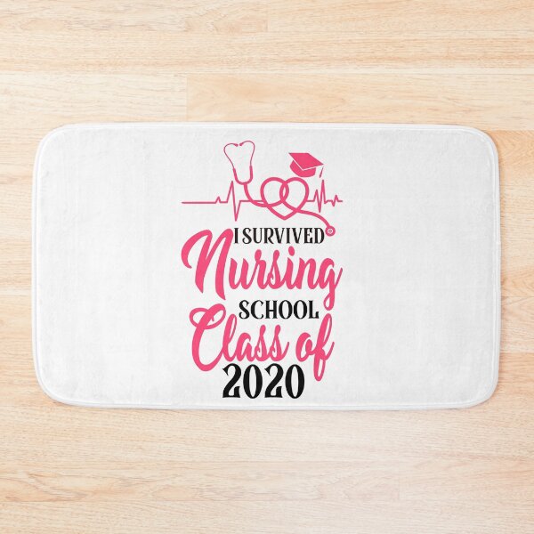 Item preview, I Survived Nursing School Class of 2020 designed and sold by Amineharoni.