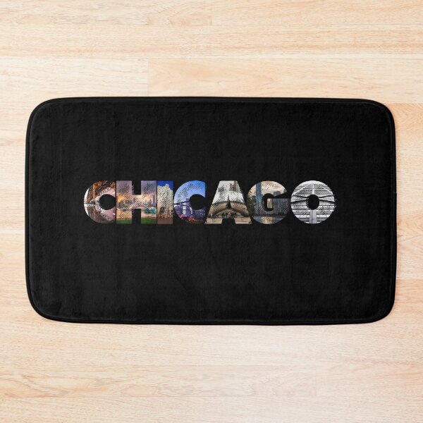 Item preview, Chicago - Name with Points of Interest designed and sold by smartrocket.