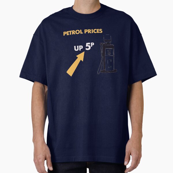 Petrol Prices Up Five Pee BBC News Oversized T-Shirt