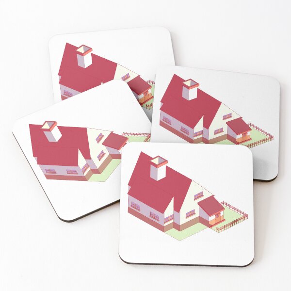 Item preview, warm isometrical cottage designed and sold by Jenny Romeril.