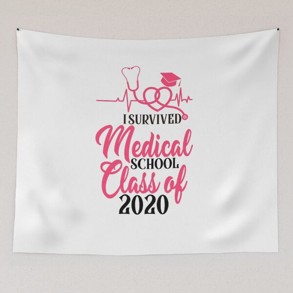 Item preview, I Survived Medical School Class of 2020 designed and sold by Amineharoni.