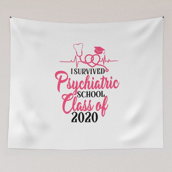 Item preview, I Survived psychiatric School Class of 2020 designed and sold by Amineharoni.