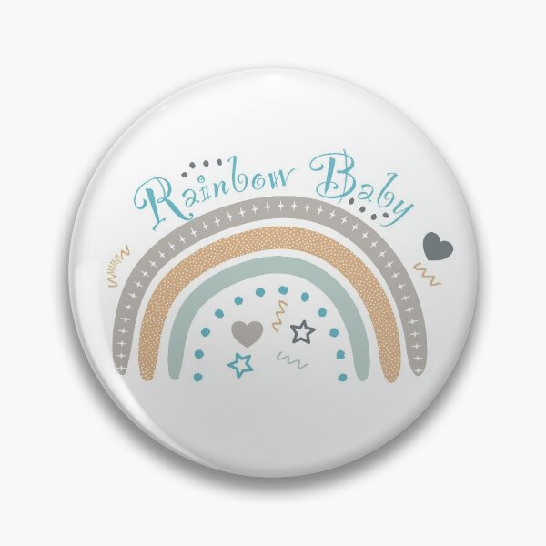 Item preview, Rainbow Baby - natural with blue & orange designed and sold by Kdiver25.