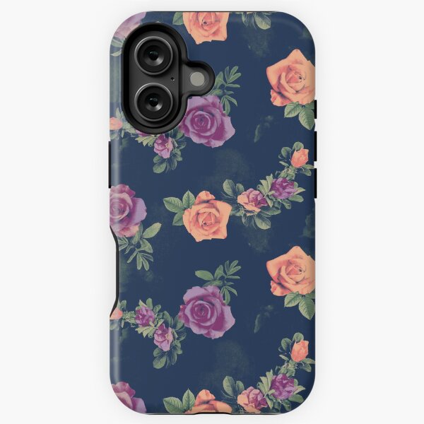 Fashion Rose Print iPhone Tough Case