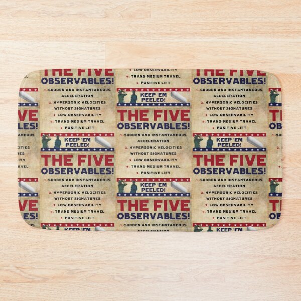 Item preview, Five Observables (Old Paper Variant) designed and sold by Dan Zetterström.