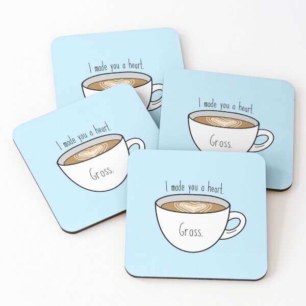 Item preview, Gross Coffee Heart | Dead to Me | Jen and Judy designed and sold by smolsawyer.