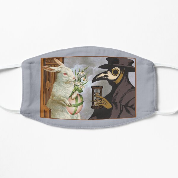 Plague Doctor, White Rabbit, and the Hourglass Mask