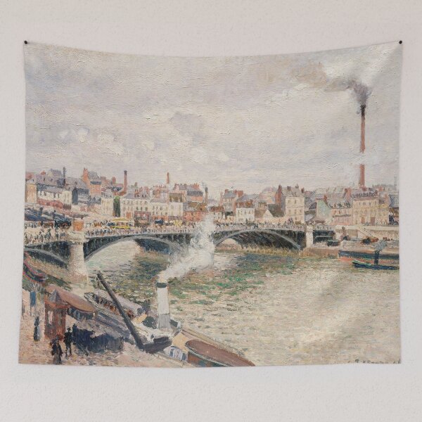 Item preview, Camille Pissaro - Morning, An Overcast Day, Rouen designed and sold by Impressionist Masters.