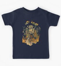 Camiseta para niños Los robots salen en Knight