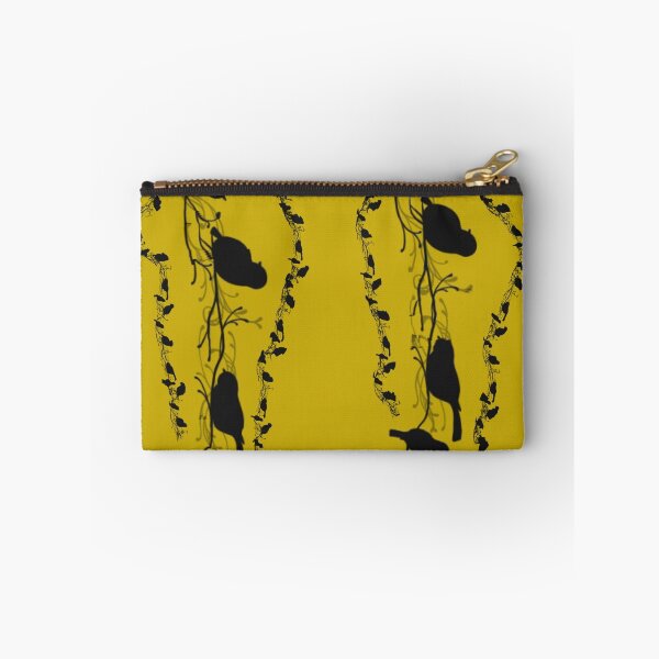Item preview, Bird Silhouette Black on Mustard designed and sold by Alius Imago.