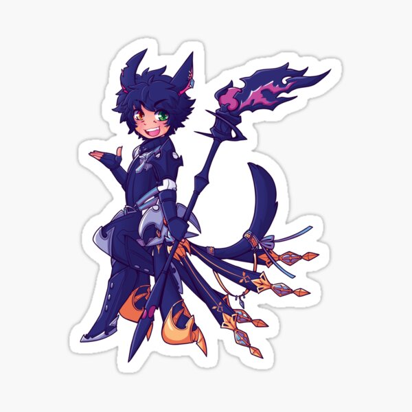 Black Mage Coming Through Sticker By Dapandabanda Redbubble