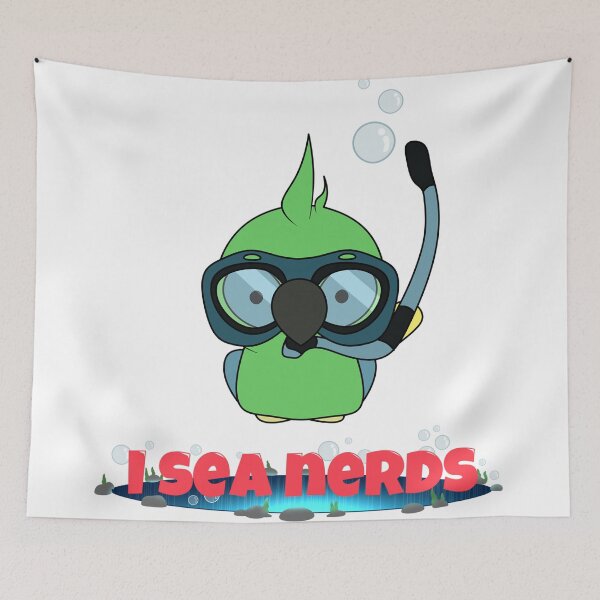 Item preview, I Sea Nerds designed and sold by NerdieBirdie.