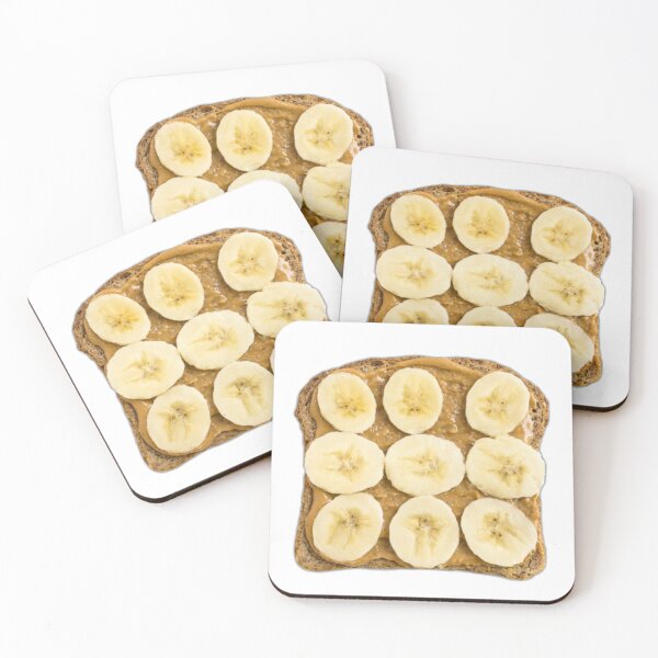 Item preview, Peanut Butter Banana Toast designed and sold by corey ann art.