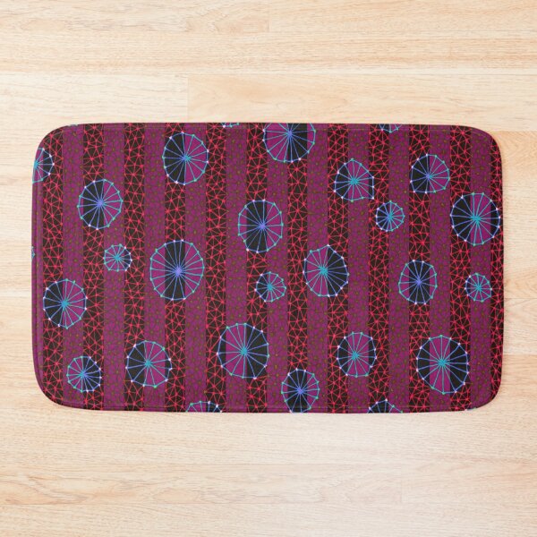 Item preview, Round About Stripes (Red) designed and sold by Janet Towbin.