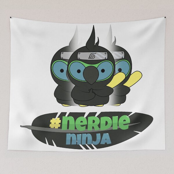 Item preview, Nerdie Ninja designed and sold by NerdieBirdie.