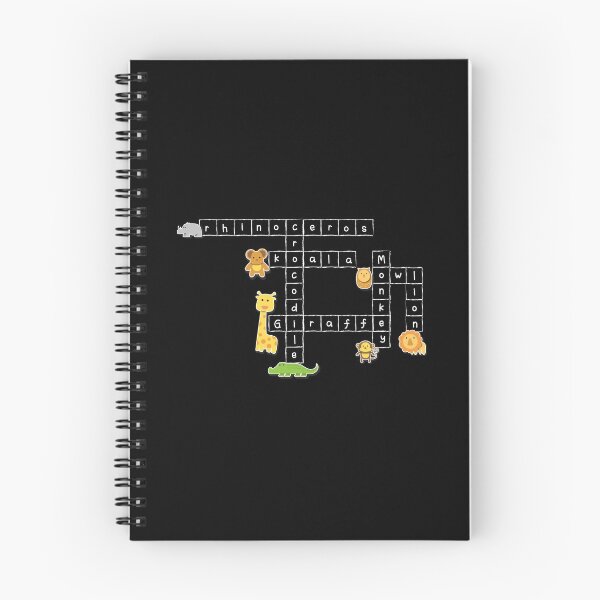 Item preview, Animal Crossword Funny Crossword design for animals lovers designed and sold by Hafashop.
