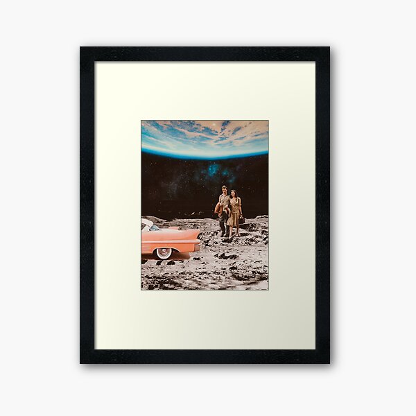 I'll take you on a journey and we won't have to leave from home. —Welcome to the explorations of the mind and it's connection with the Universe. Framed Art Print