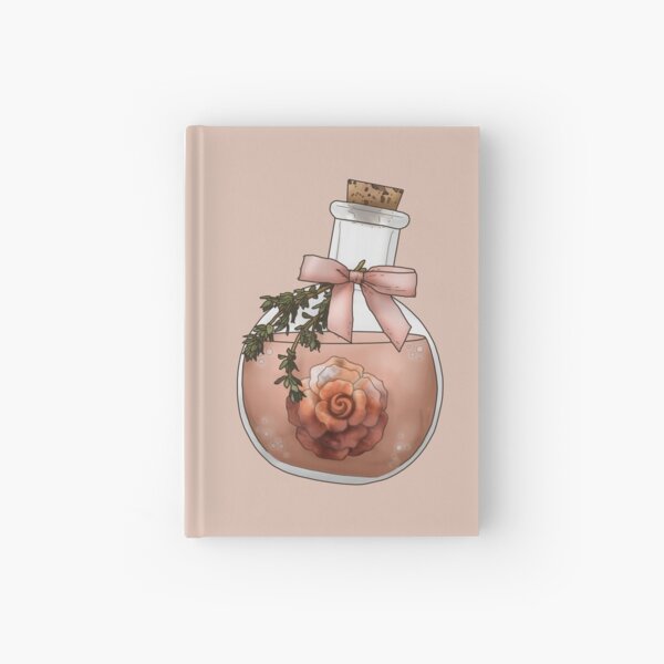 Potion of Beauty - Fantasy Potion Bottle Hardcover Journal