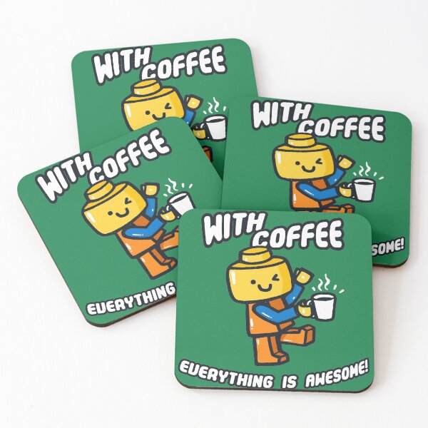 Item preview, With coffee Evrithing is Awesome designed and sold by walmazan.