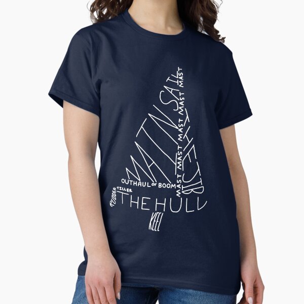 Item preview, Cool White Labelled 420 Sailboat Design designed and sold by Aleksandra  D.