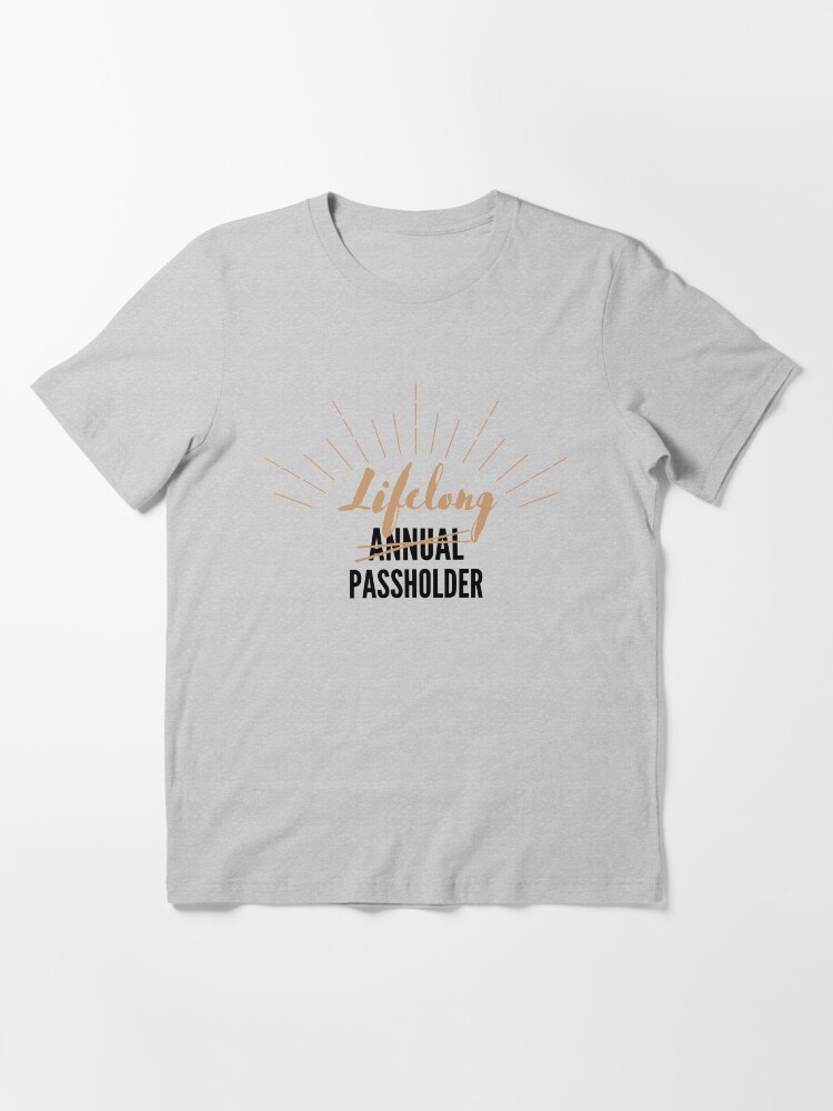Alternate view of Lifelong Annual Passholder Essential T-Shirt