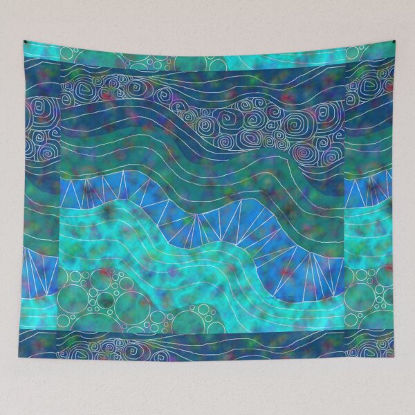 Item preview, Turbulent Waves designed and sold by PositiveWarfare.