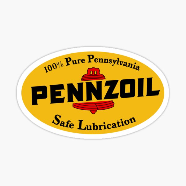 Pennzoil - Lubrification sûre Sticker