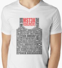MST3K: The many names of David Ryder Men's V-Neck T-Shirt