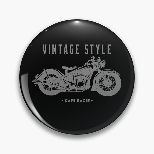 Item preview, Vintage Cafe Racer Motorcycle  designed and sold by ThrowBack-Clot.