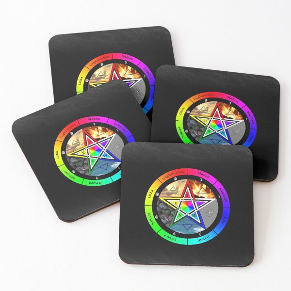 Item preview, Elemental Pentagram Phone Case designed and sold by Moonwater.