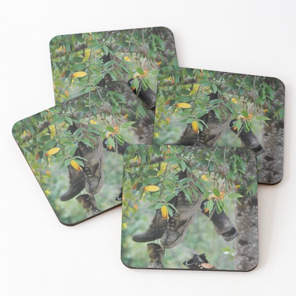Item preview, Boots in Tree designed and sold by Tamara McDonnell.