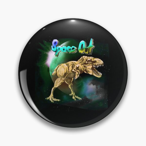 Item preview, Space Out Dinosaur Chicken in Outer Space designed and sold by iduzarts.