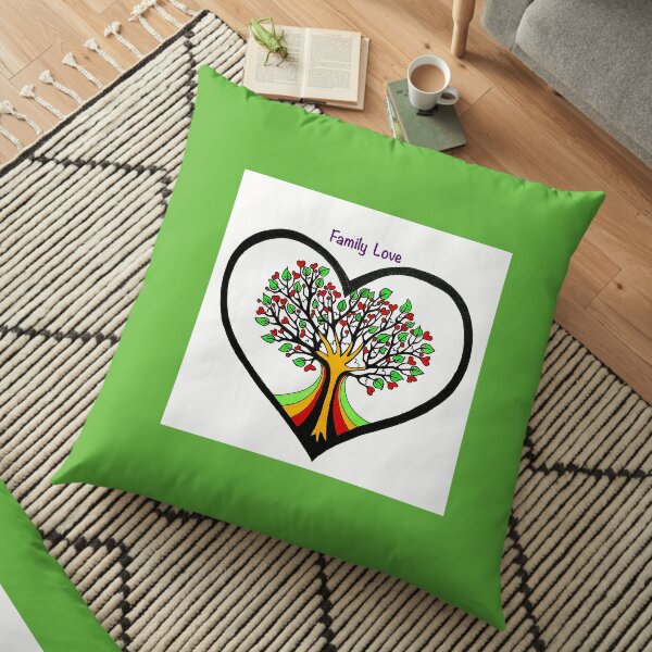Family Love Floor Pillow