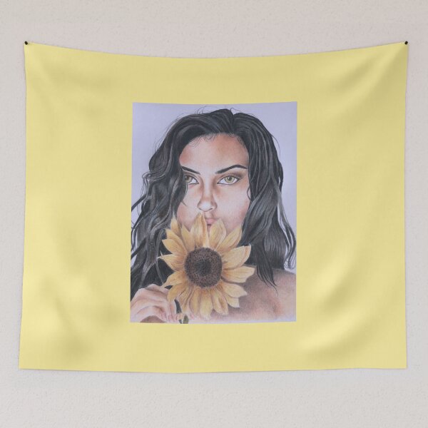 Item preview, Sunflower Girl designed and sold by avalazartist.