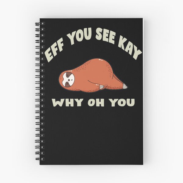 Item preview, Eff You See Kay Why Oh You Sloth Yoga Vintage Funny designed and sold by Hamadax.