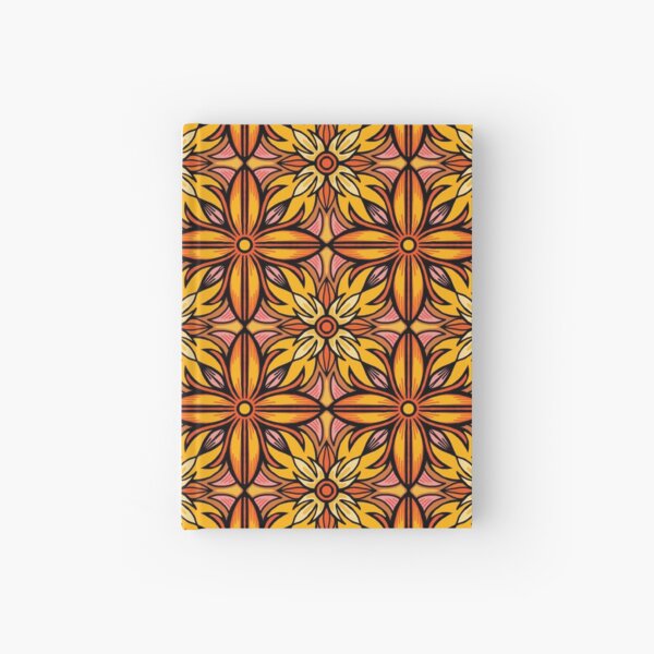 Sunny Lattice Hardcover Journal