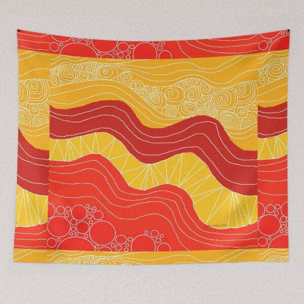 Item preview, Sunset Waves designed and sold by PositiveWarfare.