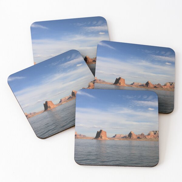 Item preview,  Rock on the shore and blue sky: Lake Powell designed and sold by Jelisandie.