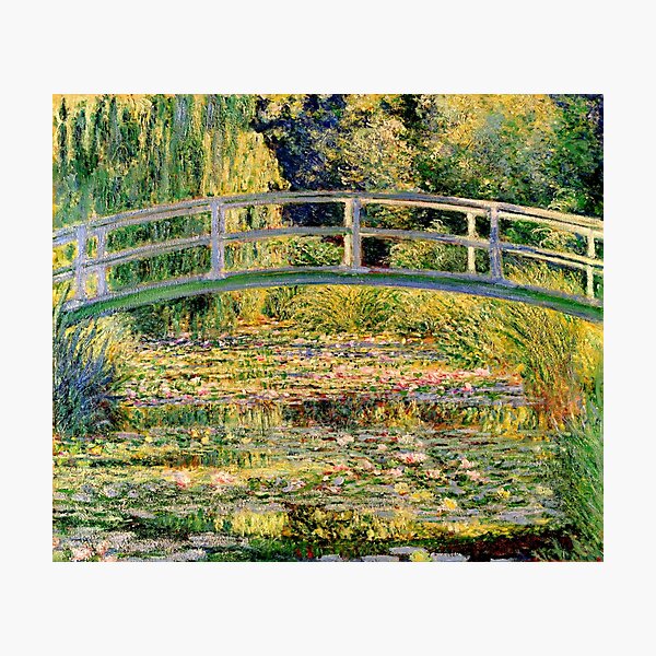 Claude Monet | Le Pont Japonais a Giverny | The Water Lily Pond Photographic Print
