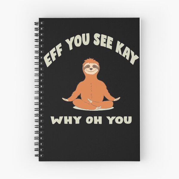 Item preview, You See Kay Why Oh You Sloth Yoga Vintage Funny designed and sold by Hamadax.